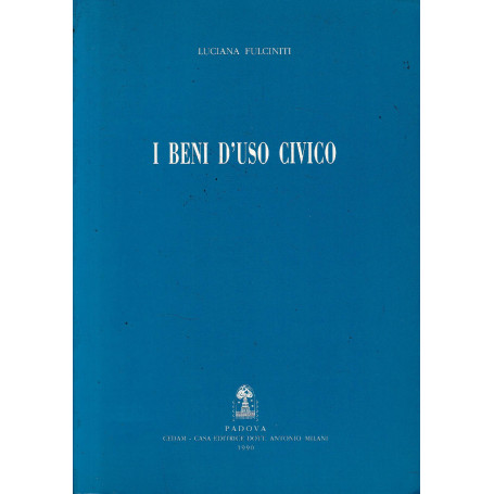 I beni d'uso civico