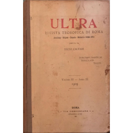Ultra - ( volume III - anno III )