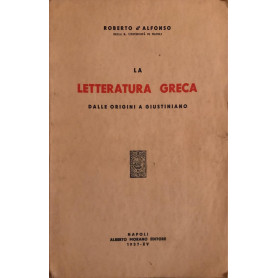 La letteratura greca dalle origini a Giustiniano