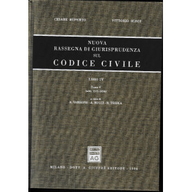 Nuova rassegna  di giurisprudenza sul codice civile. Libro IV - Tomo V. (artt.1571-1654)