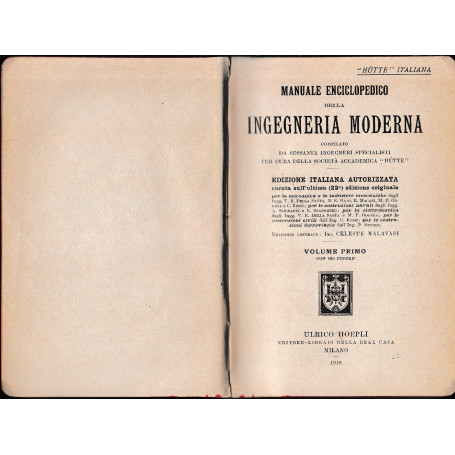 Manuale enciclopedico della ingegneria moderna