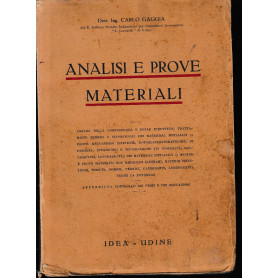 Analisi e prove materiali