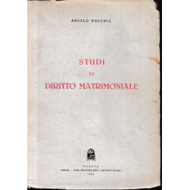 Studi di diritto matrimoniale