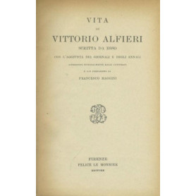 Vita di Vittorio Alfieri scritta da esso