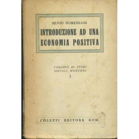 Introduzione ad una economia positiva