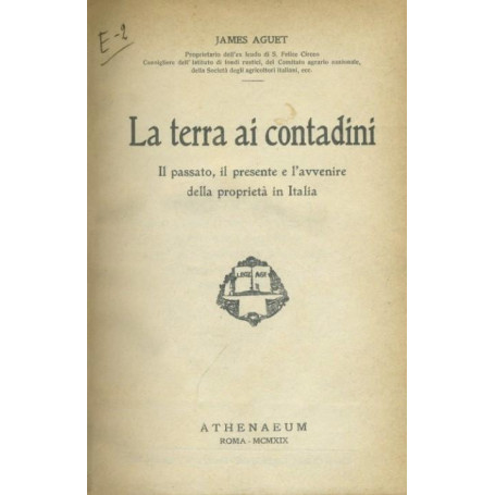 La terra ai contadini