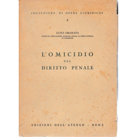 L'omicidio nel diritto penale