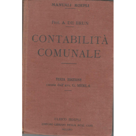 Contabilità  comunale (terza edizione)