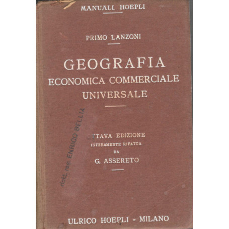 Geografia economica commerciale universale (ottava edizione)
