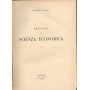 Principii di scienza economia (volume I)