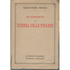 Elementi di scienza delle finanze