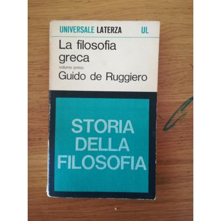 La filosofia greca