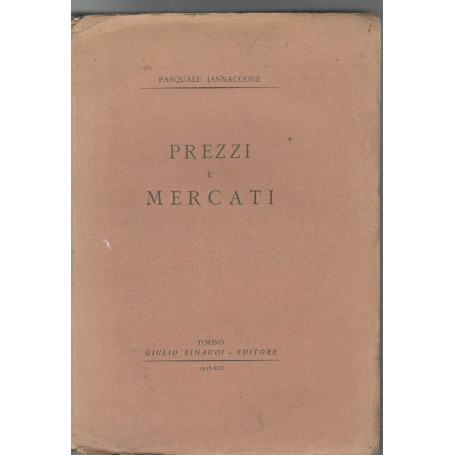 Prezzi e mercati