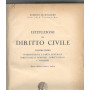 Istituzioni di diritto civile (volume primo)