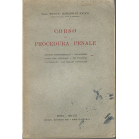 Corso di procedura penale