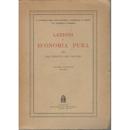 Lezioni di economia pura