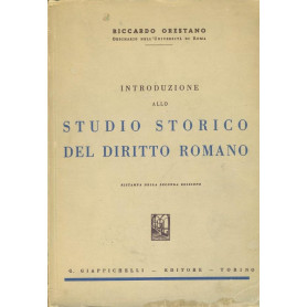 Introduzione allo studio storico del diritto romano