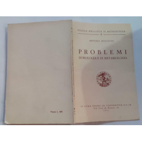 Problemi di biologia e di metabiologia