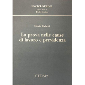 La prova nelle cause di lavoro e previdenza