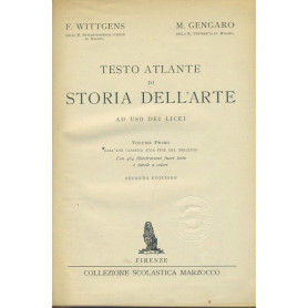 Testo atlante di storia dell'arte ad uso dei licei. 3 volumi
