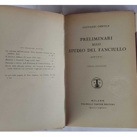 Preliminari allo studio del fanciullo