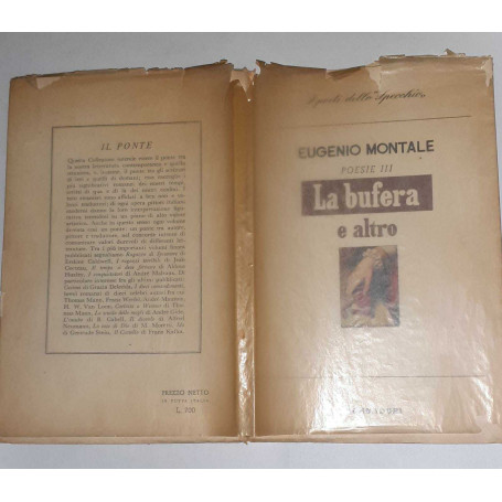 La bufera e altro. Poesie III