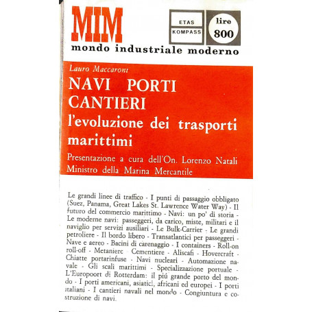 Navi porti cantieri - l'evoluzione dei trasporti marittimi