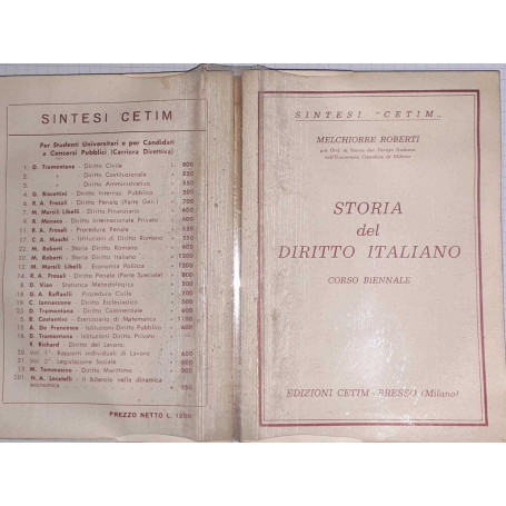 Storia del diritto italiano