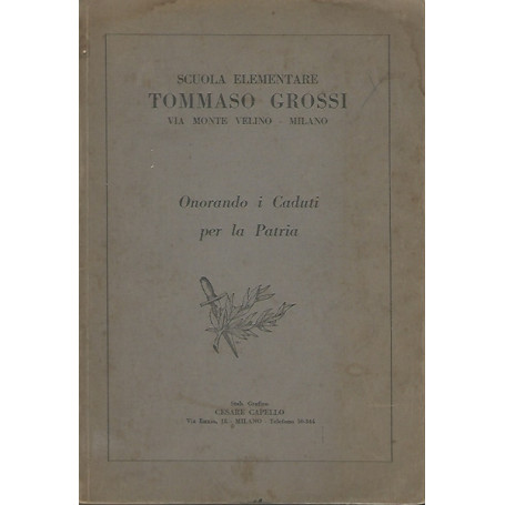 ONORANDO I CADUTI PER LA PATRIA