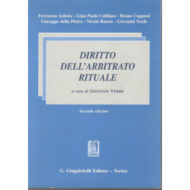 Diritto dell'arbitrato rituale