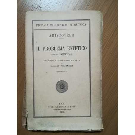 Il problema estetico