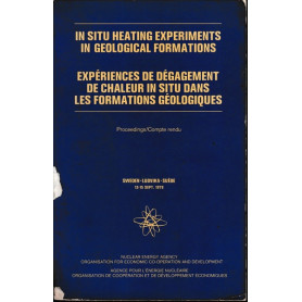 In situ heating experiments in geological formations