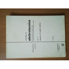 Lezioni di elettrotecnica Vol. III