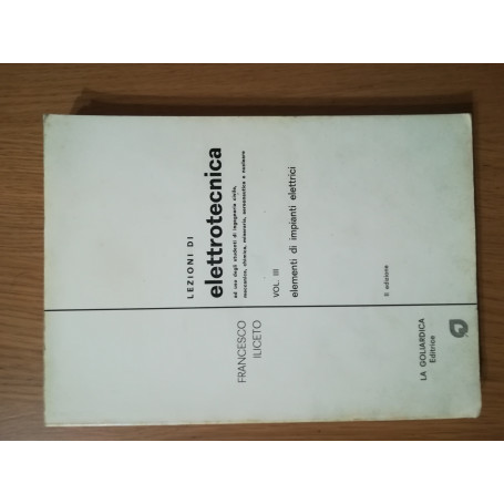 Lezioni di elettrotecnica Vol. III