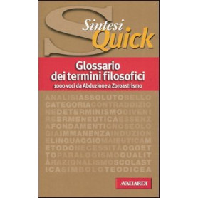Glossario dei termini filosofici