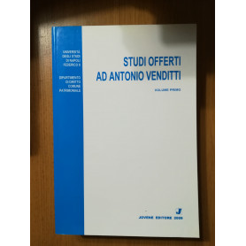 Studi offerti ad Antonio Venditti