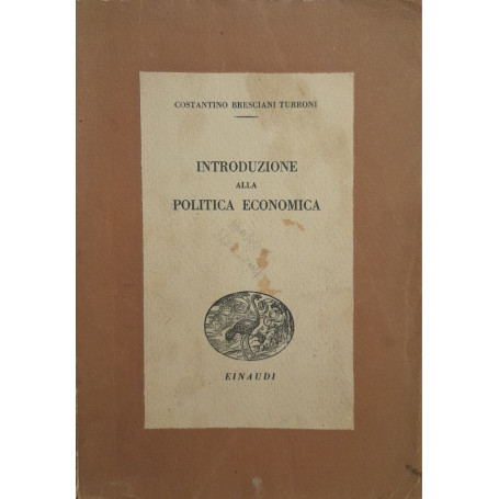 Introduzione alla politica economica