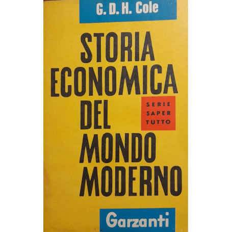 Storia economica del mondo moderno