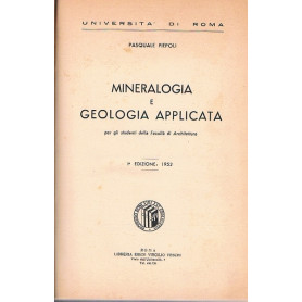 MINERALOGIA E GEOLOGIA APPLICATA