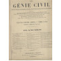 Le Génie Civil. Revue générale hebdomadaire des industries francaises et étrangères (premiere semestre 1910-1911)