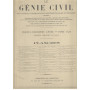 Le Génie Civil. Revue générale hebdomadaire des industries francaises et étrangères (premier semestre 1912 1913)