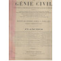 Le Génie Civil. Revue générale hebdomadaire des industries francaises et étrangères (premier semestre 1913 1914)
