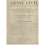 Le Génie Civil. Revue générale hebdomadaire des industries francaises et étrangères (premier semestre 1909 1910)