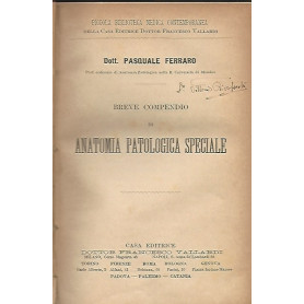 BREVE COMPENDIO DI ANATOMIA PATOLOGICA SPECIALE