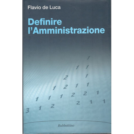 Definire l'amministrazione