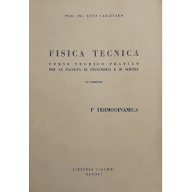 Fisica tecnica. I° termodinamica