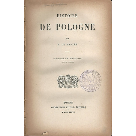HISTOIRE DE POLOGNE