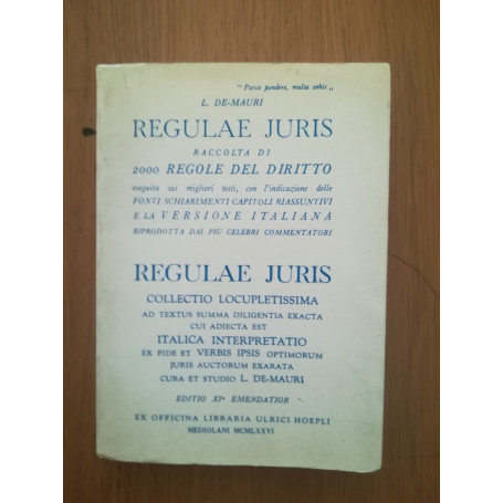 Regulae juris