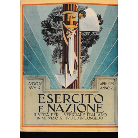Esercito e Nazione. Rivista. Anno IV
