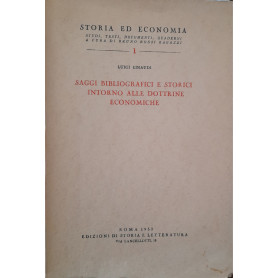 Saggi bibliografici e storici intorno alle dottrine economiche